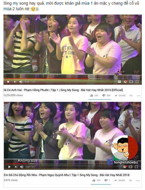 Khán giả xuyên không cổ vũ cho anh em Phạm Hồng Phước tại 2 mùa Sing My Song?